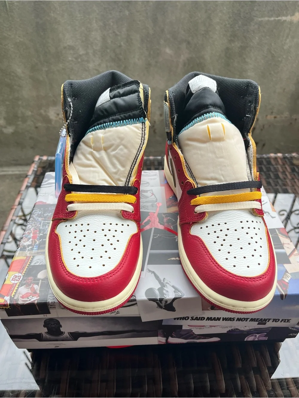 Union LA x Air Jordan 1 Retro OG SP High Chicago Shadow - HV8563-600